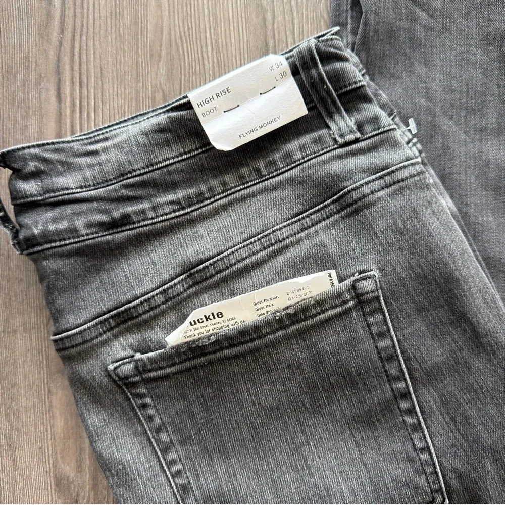Buckle Flying Monkey High-Rise Bootcut Jeans - Picture 3 of 4